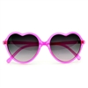 Love Inspired Womens Crystal Heart Shape Sunglasses