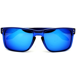 Action Sport Style Revo Reflective Color Mirror Lens Shades#5556Blue
