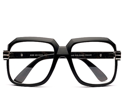 Retro Square Clear Lens Glasses #8032