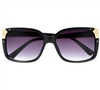 Womens Gold Tip Square Fashion Sunglasses#8707