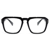 Large Flat Top Clear Lens Fashion Glasses#8782