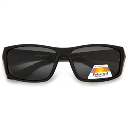 Polarized Active Men's Soft Texture Frame Sport Sunglasses