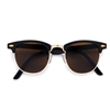 Iconic Clubmaster Half Frame Sunglasses