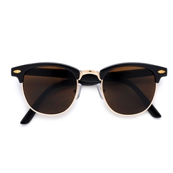 Iconic Clubmaster Half Frame Sunglasses